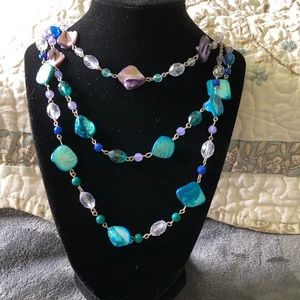 Long Beaded. Necklace